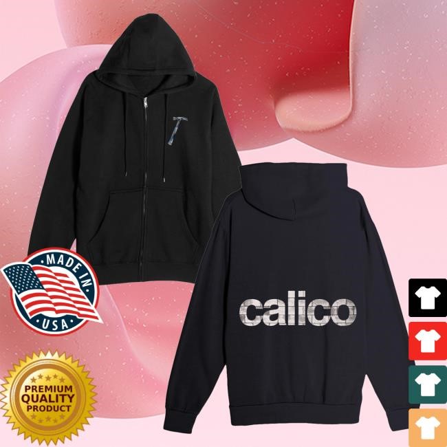 Trending Threefourco Merch Ryan Calico Hammer Zip Black Long Sleeve T Shirt