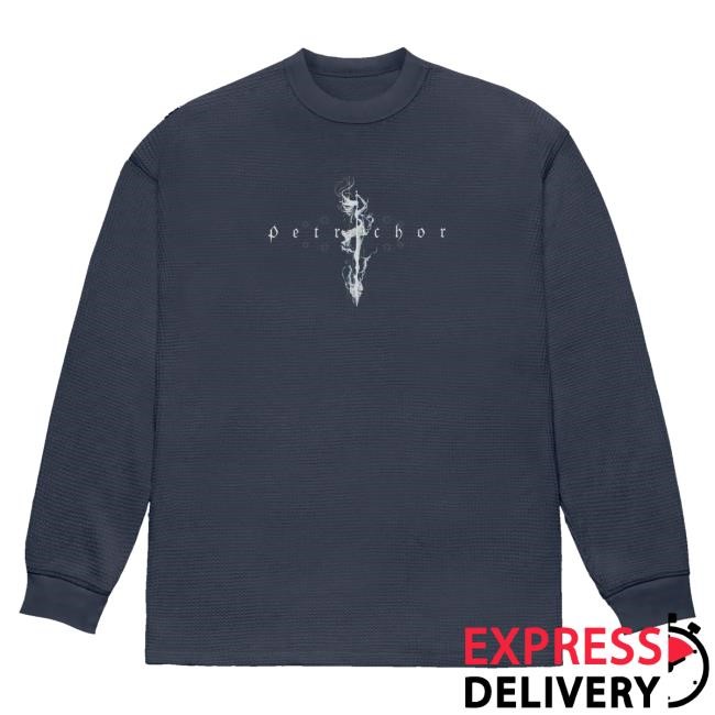 Trending 070 Shake Merch Store Petrichor Thermal Longsleeve Crewneck Sweatshirt