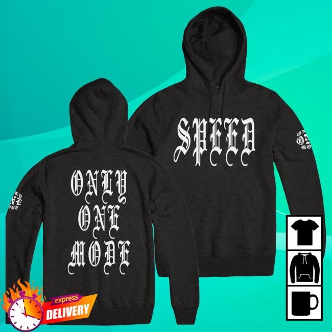 Official Evil Greed Merch Store Speed Only One Mode Crewneck Sweatshirt
