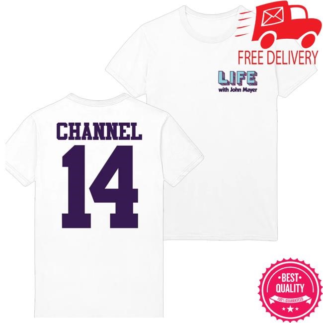 John Mayer Store Merch Life With John Mayer White Hooded Sweatshirt