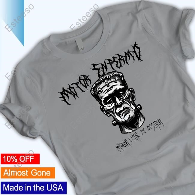 Airbag X Rolis Motor Enfermo Maquina Letal De Destruir Shirts