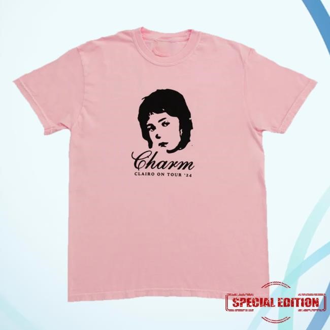 Trending Clairo Merch Store Clairo On Tour Tee Shirt (Light Pink)