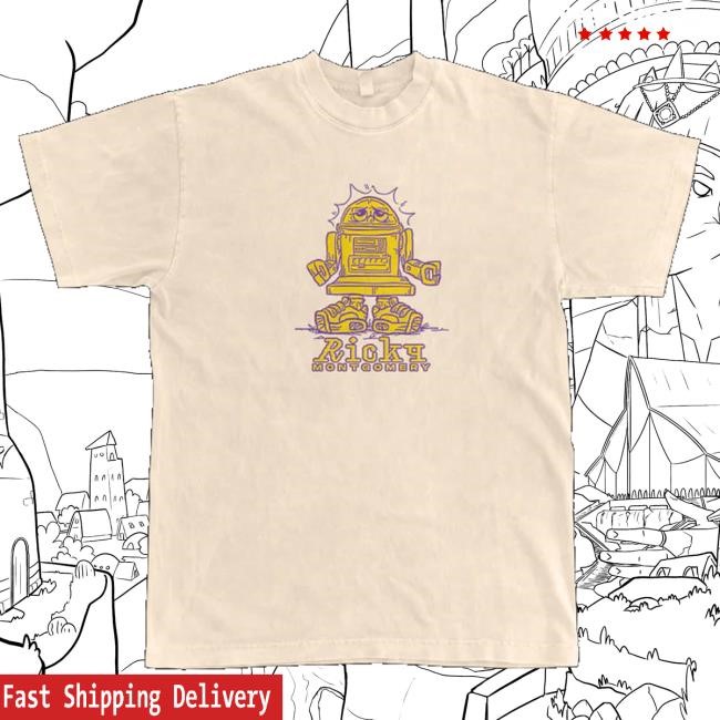 Ricky Montgomery Merch Store Rickybot Hooded Sweatshirt