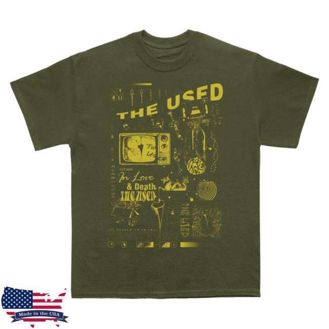 The Used Merch Store Army Long Sleeve Shirt