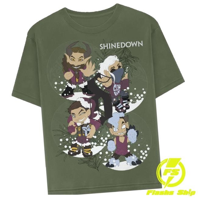 Trending Shinedown Merch Shinedown Ornament Hoodie