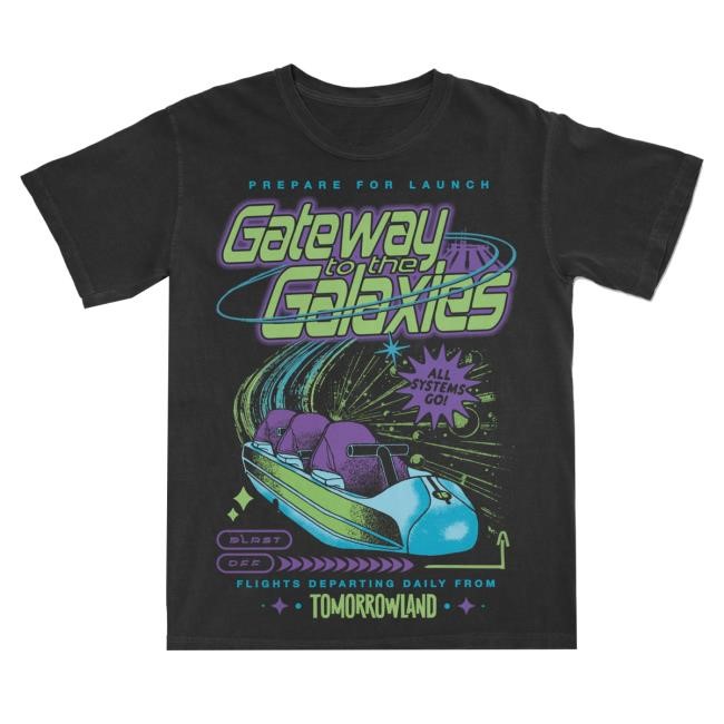 Trending Lostbrostradingco Merch Store Gateway To The Galaxies Crewneck Sweatshirt