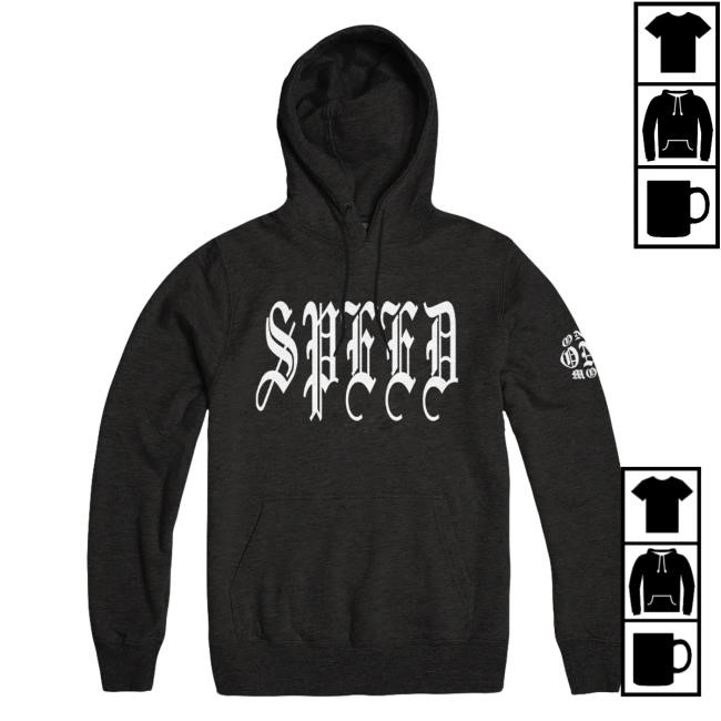 Official Evil Greed Merch Store Speed Only One Mode Hooded Sweatshirt