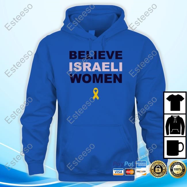 Believe Israeli Women Sweatshirt