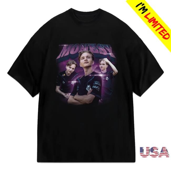 G2esports Merch Shop G2 Esports - M0nesy - Bootleg Shirt