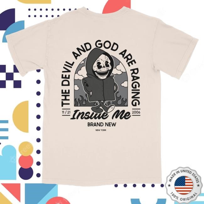 Official Brand New Merch The Devil And God Cartoon Shirt
