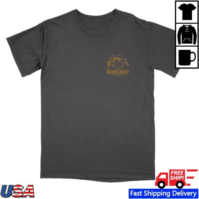 Brand New Merch Deja Tracklist Bouquet Tee Shirt