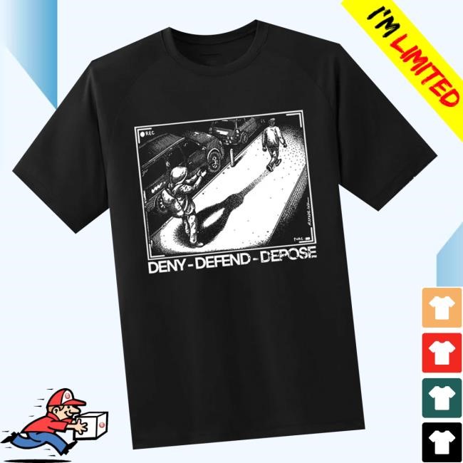 Trending Punkwithacamera Merch Store Deny Defend Depose Long Sleeve Shirt