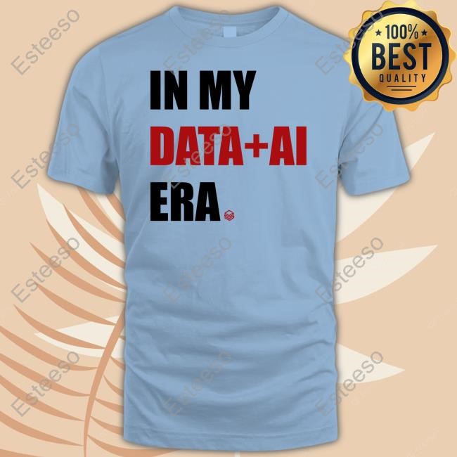 Jonathan Frankle Wearing In My Data Ai Era Tee
