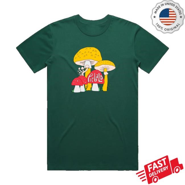 Piebald Merch Shrooms Green Tank Top