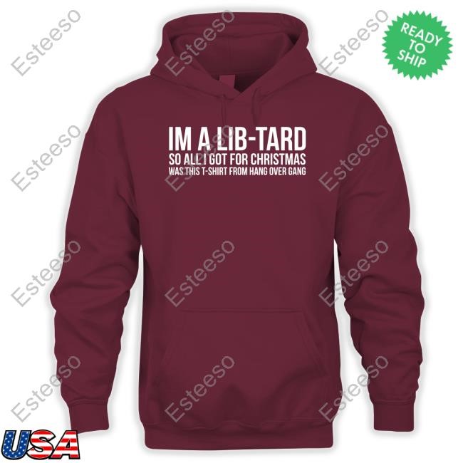 Hang Over Gang Store Lib-Tard Crewneck Sweatshirt