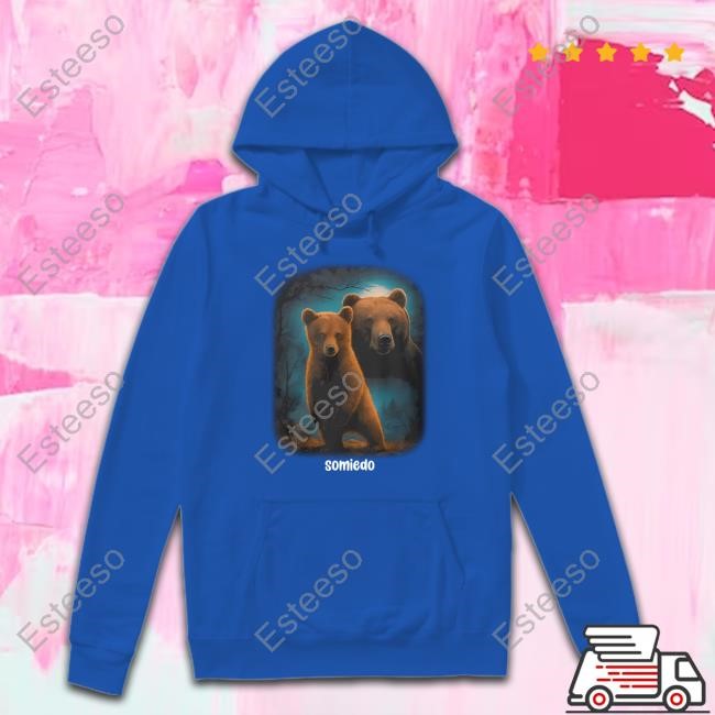 Joseph Zada Wearing Somiedo Bear Hoodie