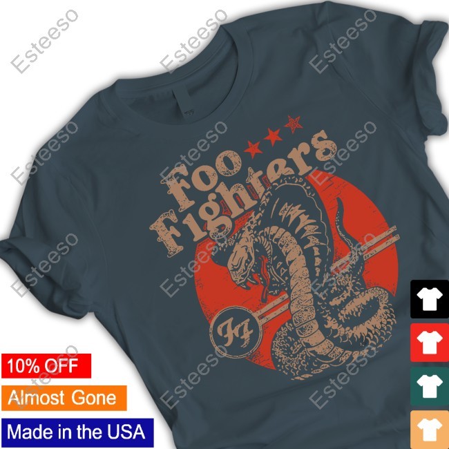 Foofighters Foo Fighters Cobra Crewneck Sweatshirt