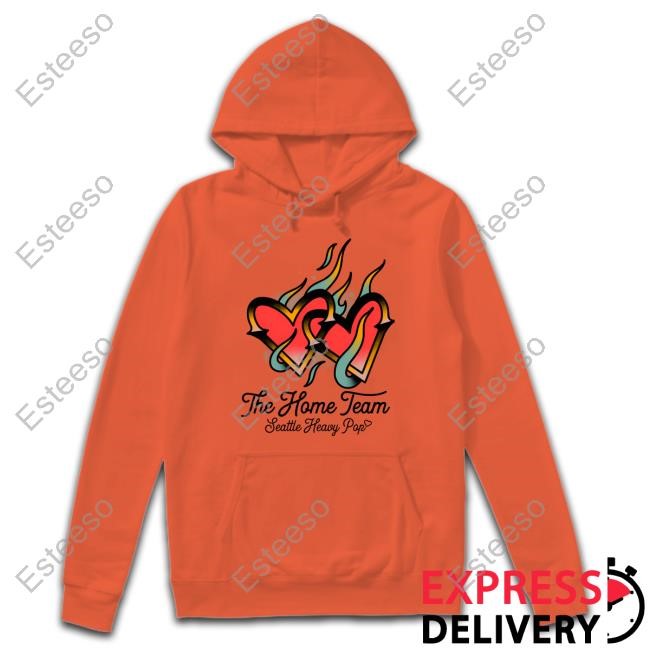 The Home Team Burning Hearts Sweatshirt