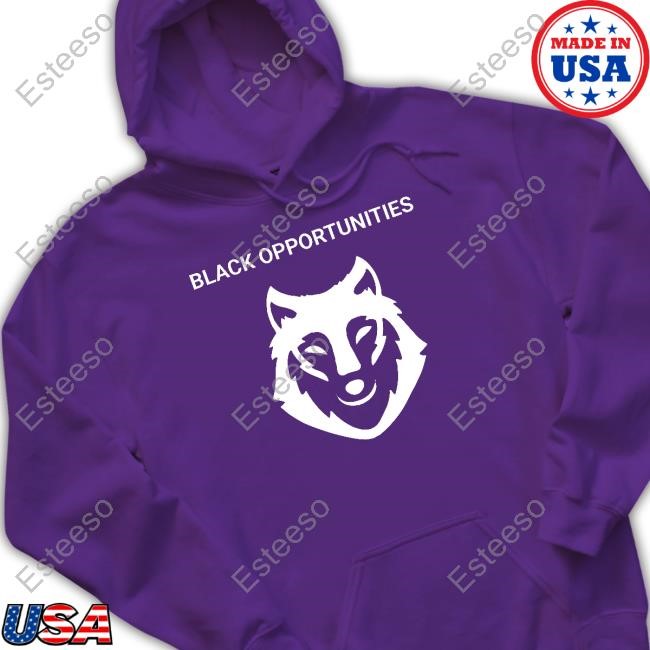Hawk Newsome Wearing Black Opportunities Hoodie Sweatshirt