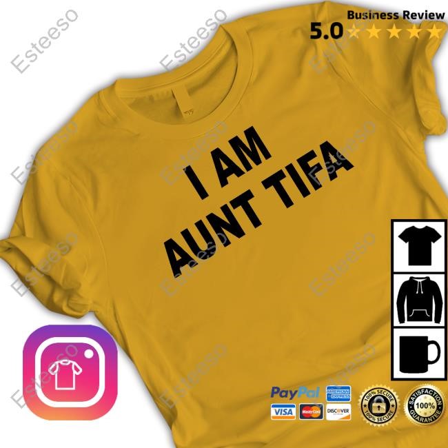 I Am Aunt Tifa White Tee