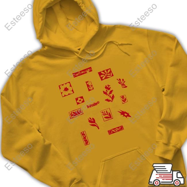 Inhaler Tatreez Flowers Palestine Charity Hoodie Sweatshirt