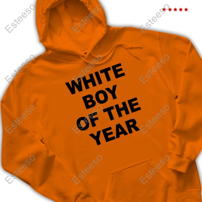 White Boy Of The Year Grey Crewneck Sweatshirt
