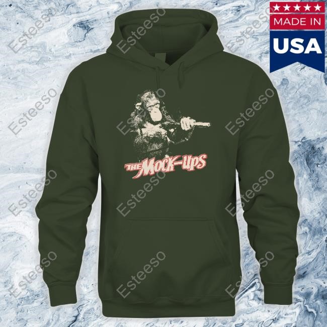 The Mock Ups Monkey Long Sleeve T Shirt
