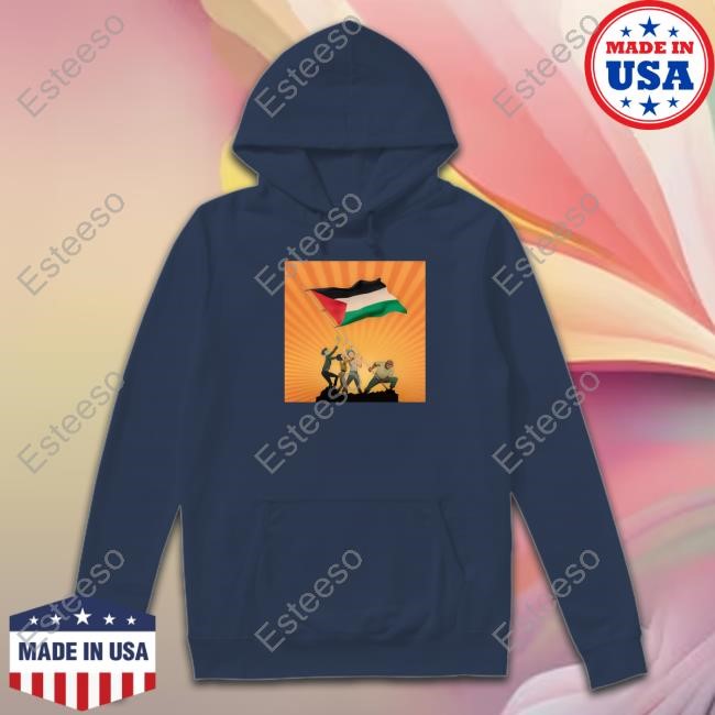 Gorillaz Palestine Long Sleeve T Shirt