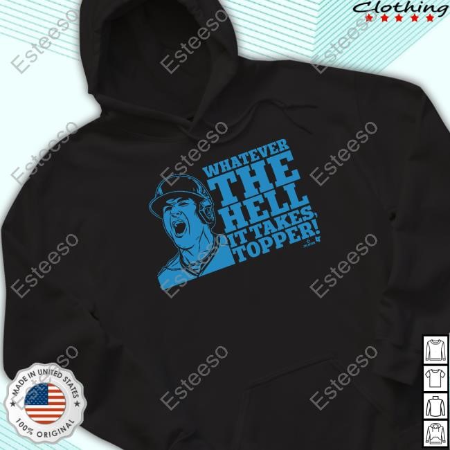 J.T. Realmuto Whatever The Hell It Takes Topper Hoodie