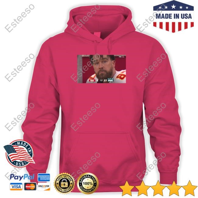 Kelce's Face In That Loss Limted Shirt