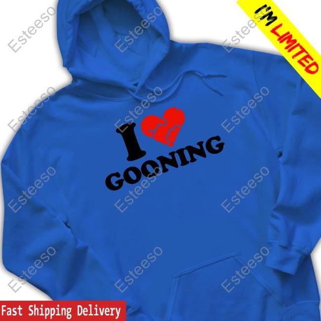 Illegal Merch I Heart Gooning Long Sleeve Shirt