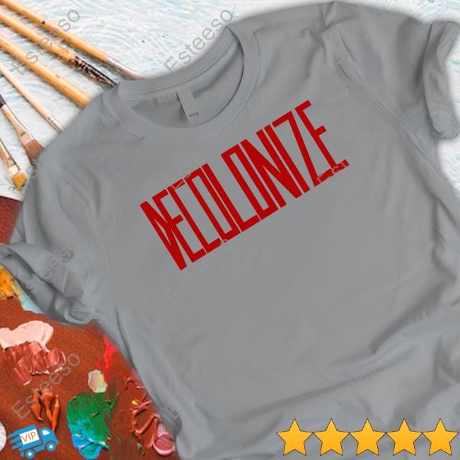 Greta Thunberg Wearing Decolonize Shirt