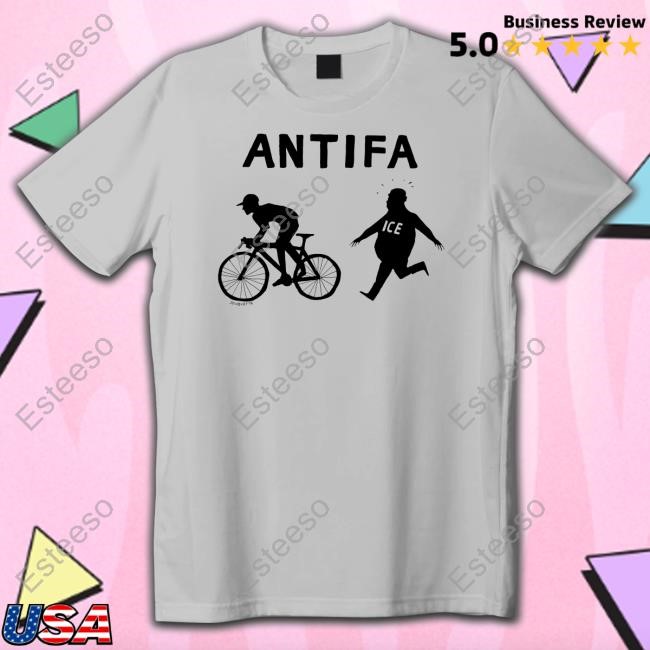 Jesse Duquette Antifa Biker Tee Shirt