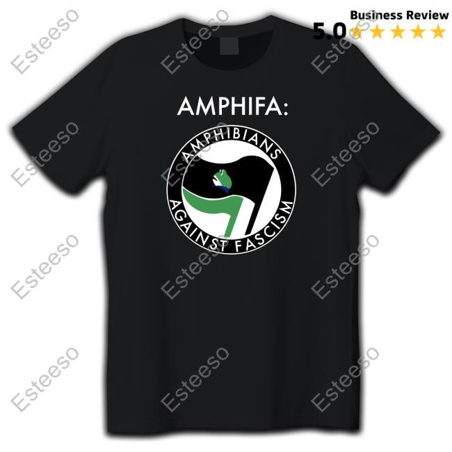 Amphifa Amphibians Against Fascism T-Shirt