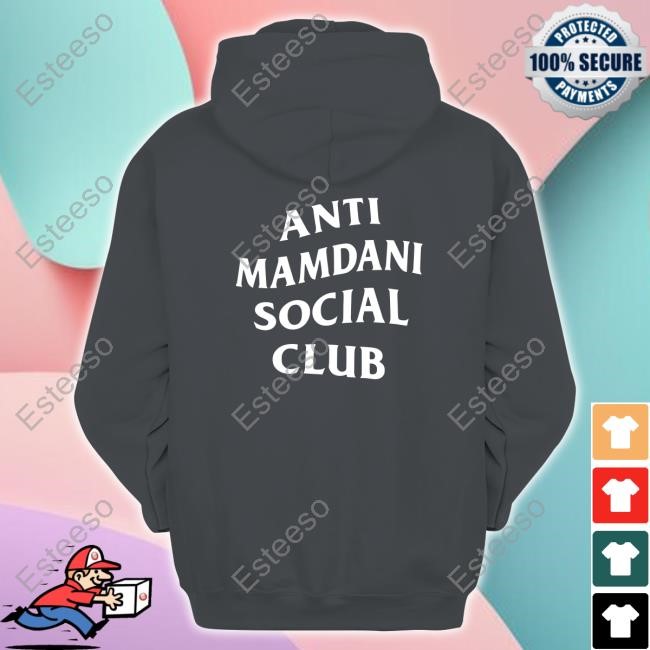 Anti Mamdani Social Club Hoodie Sweatshirt