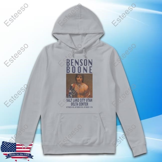 Benson Boone Merch Shop Salt Lake City Utah Delta Center Long Sleeve Shirt