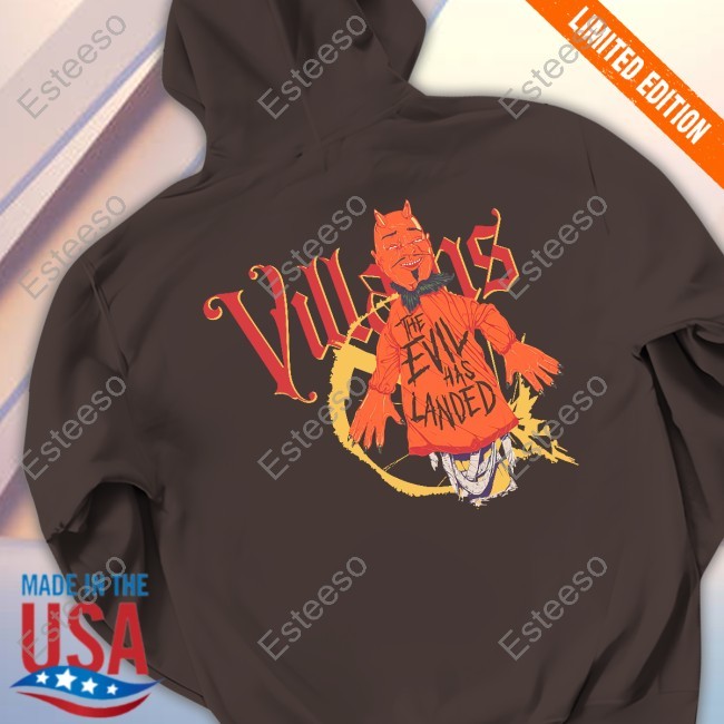 Queens Of The Stone Age The Evil Has Landed Brown T-Shirt