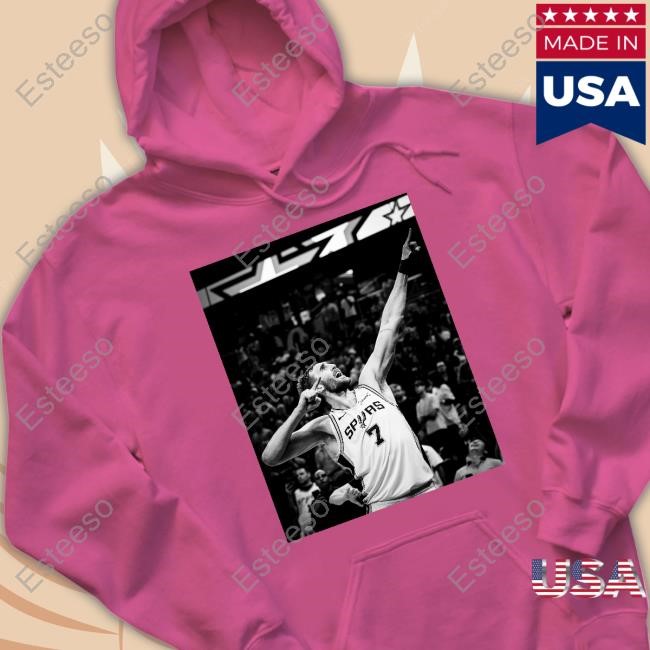 Luke Kornet Spurs Celly New Shirt